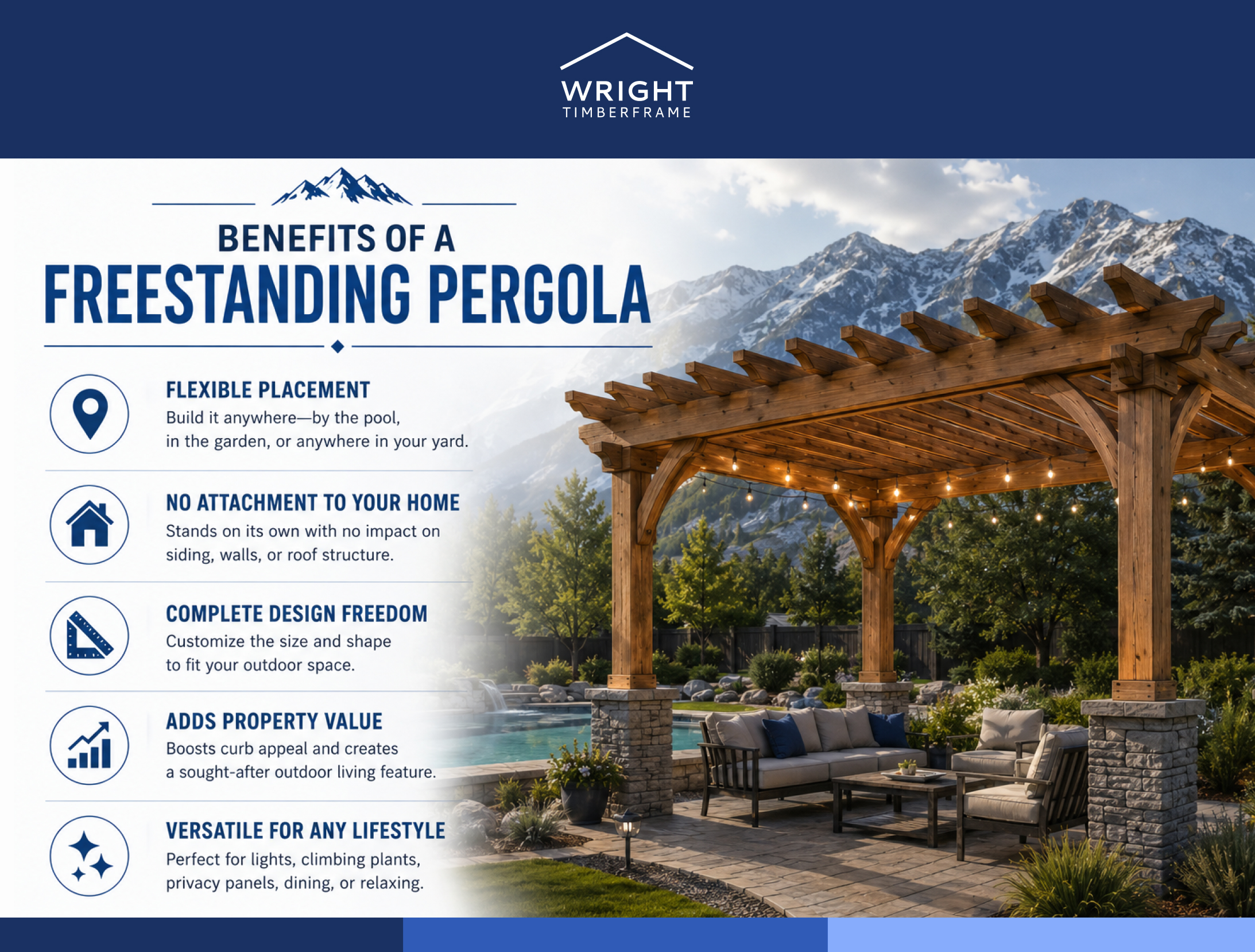 Benefits of a Freestanding Pergola Benefits of a Freestanding Pergola