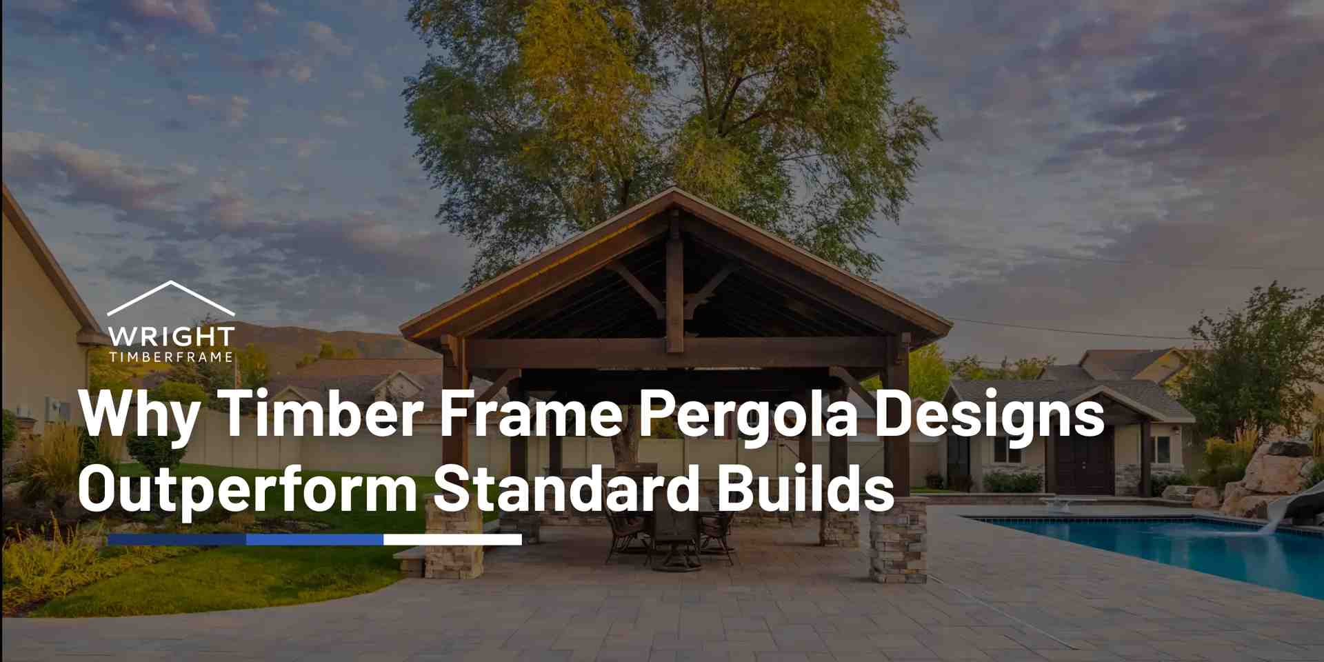 Timber frame pergola designs