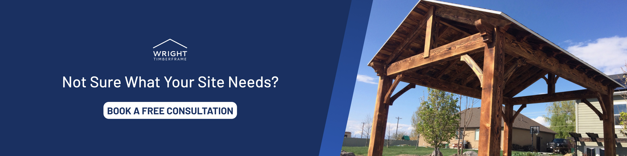 Timber frame pavilion foundation guide showing outdoor timber pavilion structure with strong base and support for backyard installation